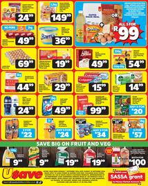 Usave catalogue Page 2: Spekko Long Grain Parboiled White Rice €57,00, Colgate Triple Action Toothpaste €15,99