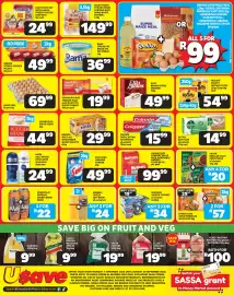 Usave catalogue Page 2: Spekko Long Grain Parboiled White Rice €57,00, Colgate Triple Action Toothpaste €15,99