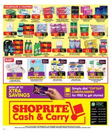 Shoprite catalogue Page 4: Lovies Baby Wipes €20,00, Purity Baby Food €26,00