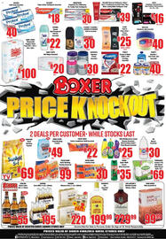 Boxer catalogue week 37 Page 4: Ballantine's Blended Scotch Whisky €229,99, Kotex Pantyliners Assorted €16,00