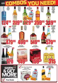Boxer catalogue Page 3: Scottish Leader Blended Scotch Whisky €259,99, Rain Dance Wine Assorted €149,99