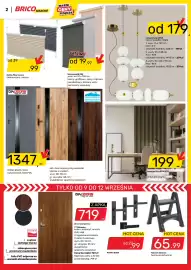 Bricomarche gazetka Strona 2: O.K. DOORS drzwi €1.347,00, Lamel na filcu ACOUSTIC €199,00