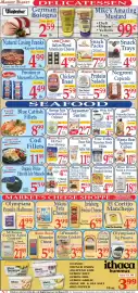 Market Basket weekly ad week 37 Page 4: True Tides Boneless Perch Fillets €9,99, Margaritaville breaded shrimp €4,99
