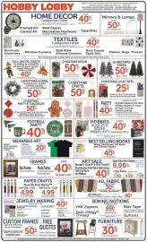 Hobby Lobby weekly ad week 37 Page 1