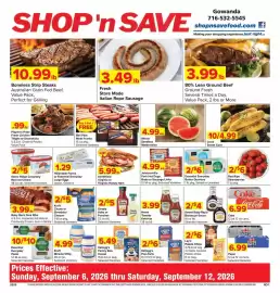 Shop 'n Save weekly ad week 37 Page 1