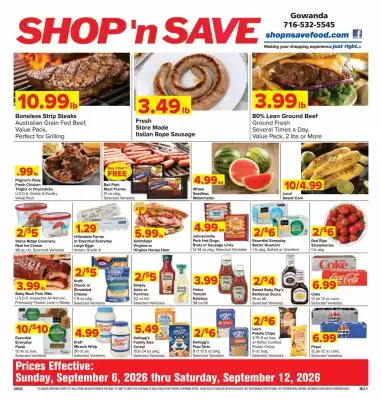 Shop 'n Save (valid until 12-09)