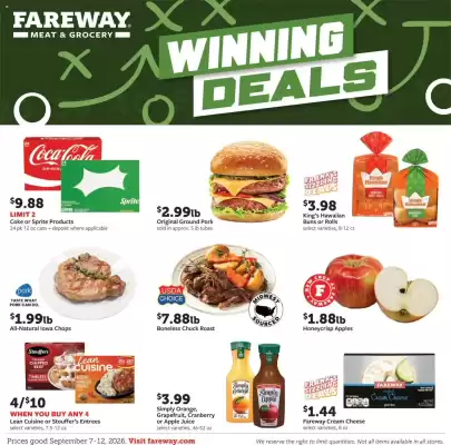 Fareway (valid until 12-09)