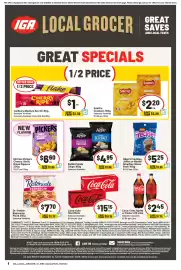 IGA catalogue week 37 Page 2: Kettle Potato Chips Selected Varieties €4,95