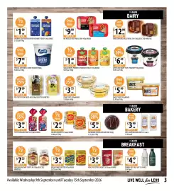 Supabarn catalogue week 37 Page 3: Golden Crumpets €2,40, Tip Top English Muffins €3,99