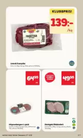 Hemköp reklamblad vecka 37 Sida 8: Scan fransyska €139,00, Garant ekologisk fläskkotlett €49,95