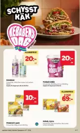 Hemköp reklamblad vecka 37 Sida 9: Kebabsäs €20,00, Schysst Käk picklad rödlök €20,00