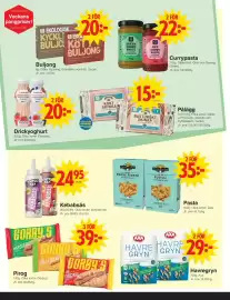 Matöppet reklamblad vecka 37 Sida 2: Axavavregryn €29,00, Deliskivor skinka €15,00