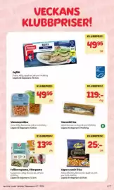Östenssons reklamblad vecka 37 Sida 4: Larøy vannameiräkor €49,95, Fiberpasta €13,95