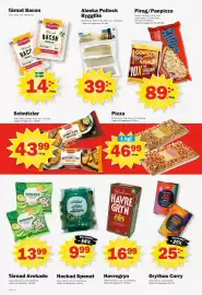 Pekås reklamblad vecka 37 Sida 2: Schnitzlar €43,99, Pizza €46,99