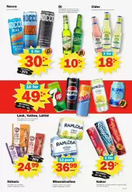 Pekås reklamblad vecka 37 Sida 5: Kakor €29,00, Öl €10,00
