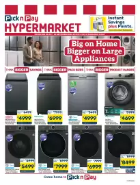 Pick n Pay Hypermarket catalogue Page 1: Midea 8kg Titanium Heat Pump Tumble Dryer €7.999,00