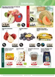 Volantino Gala Supermercati Pagina 5: Prugne Stanley €1,59, Banane Natura Chiama Selex €1,99