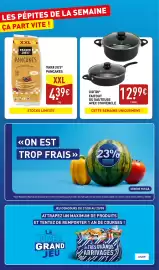 Catalogue ALDI semaine 38 page 2: TRADER JOE'S PANCAKES €4,39, CROFTON FAITOUT OU SAUTEUSE AVEC COUVERCLE €12,99
