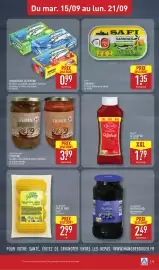 Catalogue ALDI semaine 38 page 21: LES LÉGENDAIRES TRIPES €3,99, ALL SEASONS ÉPIS DE MAÏS €2,99
