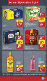 Catalogue ALDI semaine 38 page 23: SUPERBOCK BIÈRE BLONDE €2,84, 1664 BIÈRE BLONDE €3,17