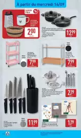 Catalogue ALDI semaine 38 page 32: HOME CREATION ÉTAGÈRE €7,99, CROFTON FAITOUT OU SAUTEUSE AVEC COUVERCLE €12,99