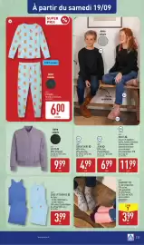 Catalogue ALDI semaine 38 page 35: L&D VESTE €9,99, L&D CHAUSSETTES €3,99