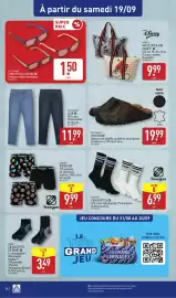 Catalogue ALDI semaine 38 page 36: UP 2 FASHION LUNETTES DE LECTURE €1,50, FREEGUN BOXERS €9,99