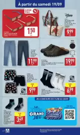 Catalogue ALDI semaine 38 page 36: UP 2 FASHION LUNETTES DE LECTURE €1,50, FREEGUN BOXERS €9,99