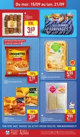 Catalogue ALDI semaine 38 page 8: DAYLICIOUS LASAGNES FETA COURGETTES €5,99, DAYLICIOUS 2 FICELLES PICARDES €2,99