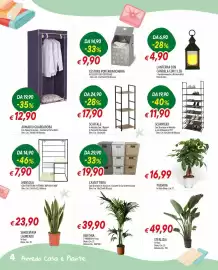 Volantino IperFamila Pagina 4: Cassettiera €19,90, Scarpiera €11,90