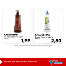 Volantino Iper Tosano settimana 37 Pagina 12: Kaloderma crema fluida nutr/argan €1,99, Kaloderma crema fluida idratante €2,50