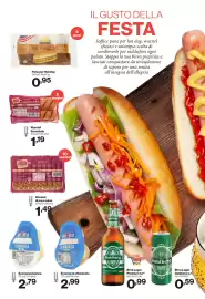 Volantino In'S Mercato Pagina 2: Pane per Hot Dog €0,95, Scamorza bianca €2,79