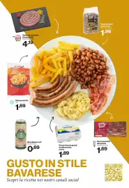 Volantino In'S Mercato Pagina 6: Birra Weizen €0,69, Fagioli borlotti piemontesi €1,99