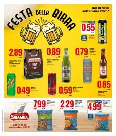 Volantino Eurospin Pagina 11: Pistacchi tostati e salati €4,99, Sibamba arachidi tostate e salate €2,29