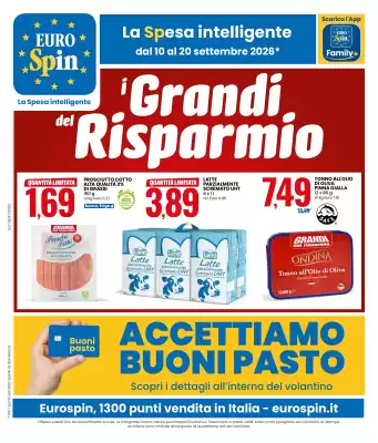 Volantino Eurospin (valido fino al 20-09)