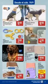 Folleto ALDI semana 38 Página 23: Romeo abrigo para mascota €9,99, Romeo chaqueta para perro €9,99