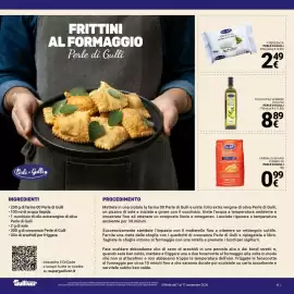 Volantino Supermercati Gulliver Pagina 17: Crescenza Perle di Gulli €2,49, Olio extra vergine di oliva perle di gulli €8,89