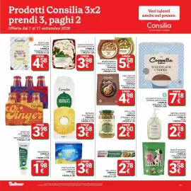 Volantino Supermercati Gulliver Pagina 19: Pastiglie per lavastoviglie Consilia €3,98