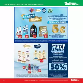 Volantino Supermercati Gulliver Pagina 36: Detergente universale €2,49, Quasar Doccia €2,65