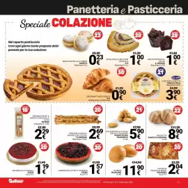 Volantino Supermercati Gulliver Pagina 7: Cheesecake ai frutti di bosco Effepi €1,57, Spighetta Panificio Cremona €8,90