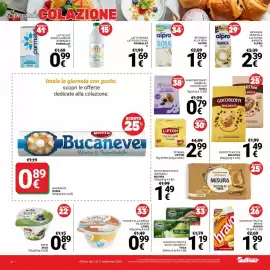 Volantino Supermercati Gulliver Pagina 8: Yogurt alla greca Zymil €0,99, Tè nero Lipton €2,99
