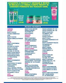 Volantino Beauty Si Pagina 8: Geomar scrub doccia €2,90, Geomar body scrub €3,40