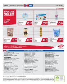 Volantino Ok Market Pagina 8: Selex maionese €0,94, Detersivo per lavastoviglie in caps tutto in 1 casa bella €2,19