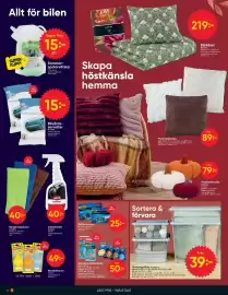 DollarStore annonsblad Sida 6: SimpleStore Förvaringslåda €39,00, Mr. Valet bilvårdservetter €15,00