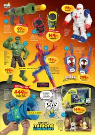 Leklust reklamblad Sida 14: Marvel Spidey walkie-talkies €299,00, Robot €99,00