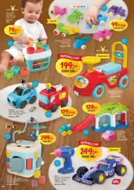 Leklust reklamblad Sida 16: Happy Baby Plocklåda €79,00, Happy Baby sparkbil €199,00