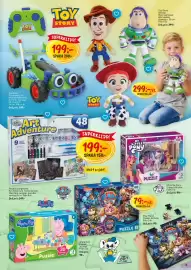 Leklust reklamblad Sida 7: My Little Pony. Pussel €99,00, Toy Story. Radiostyrd bil. €199,00