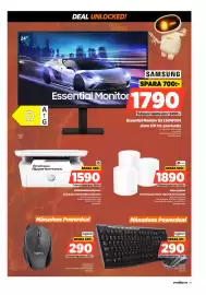 Power reklamblad vecka 37 Sida 19: Samsung essential monitor €1.790,00, Tp-link mesh-system €1.890,00