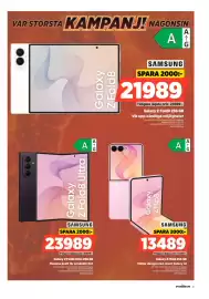 Power reklamblad vecka 37 Sida 21: Samsung galaxy z fold8 ultra €23.989,00, Samsung galaxy z flip8 €13.489,00