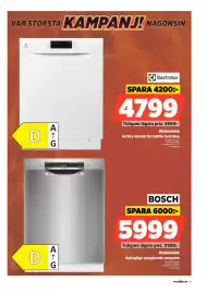 Power reklamblad vecka 37 Sida 31: Bosch diskmaskin €5.999,00, Electrolux Diskmaskin €4.799,00